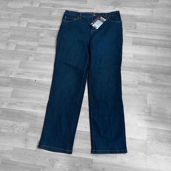Gloria Vanderbilt Super Stretch Amanda Jeans 6P Short NWT - Picture 2 of 7
